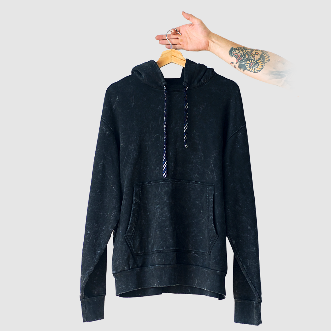 Polerón con Capucha French Terry Diagonal Heavyweight | Unisex