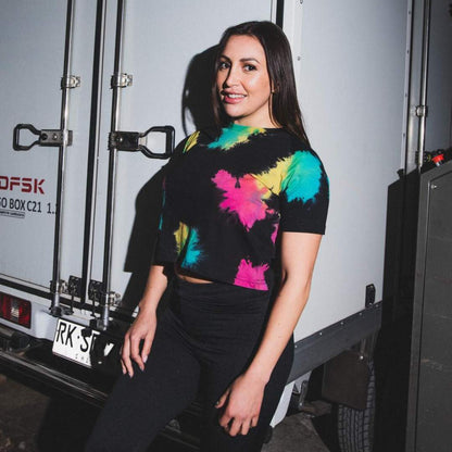 Polera Tie-Dye Crop Top | Mujer